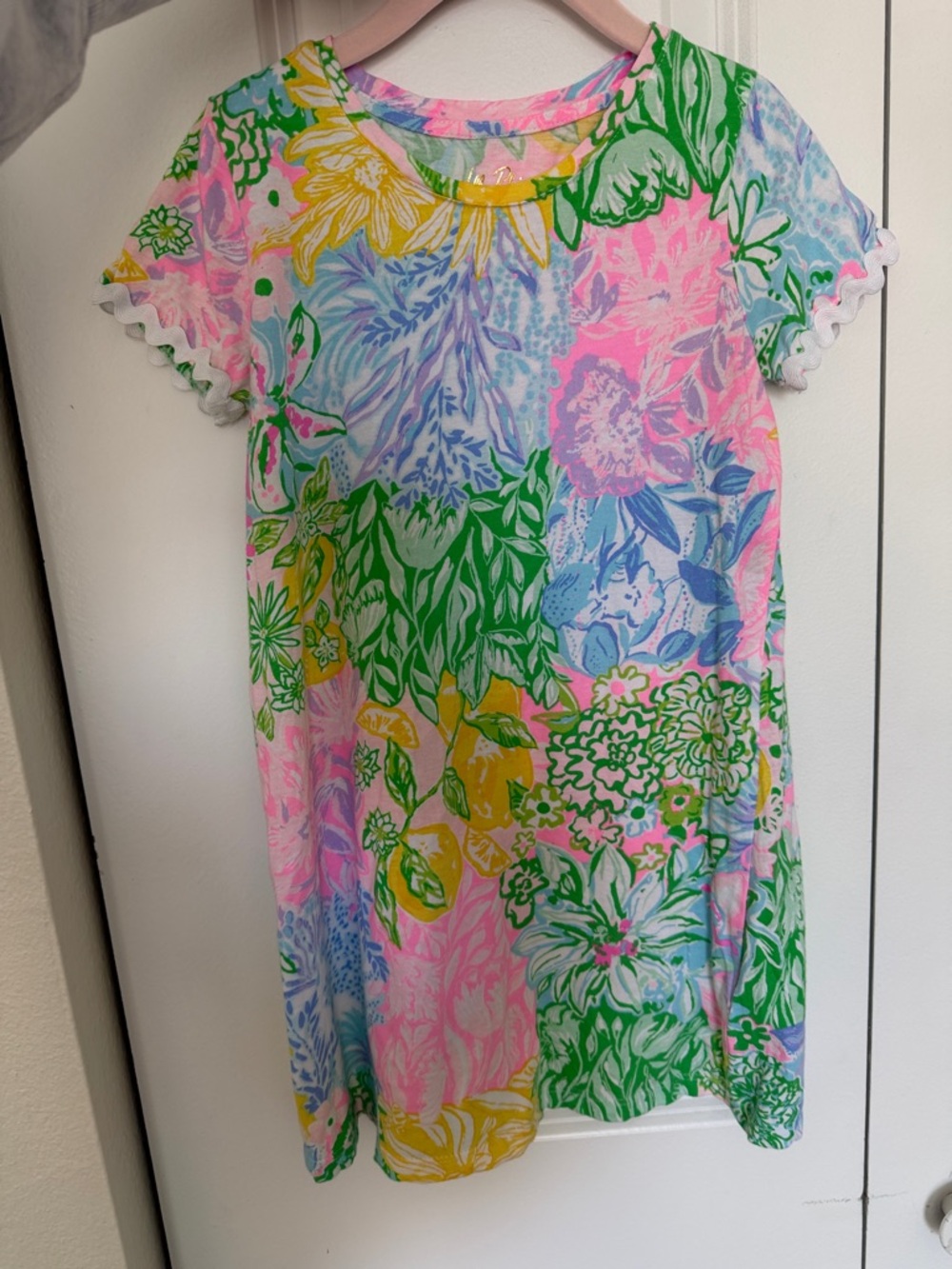 Lilly Pulitzer Pastel Pink Multi Floral One-Piece Bodysuit